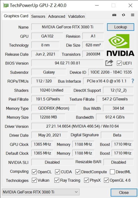 影驰RTX 3080 Ti 星曜OC怎么样 影驰RTX 3080 Ti 星曜OC详细评测