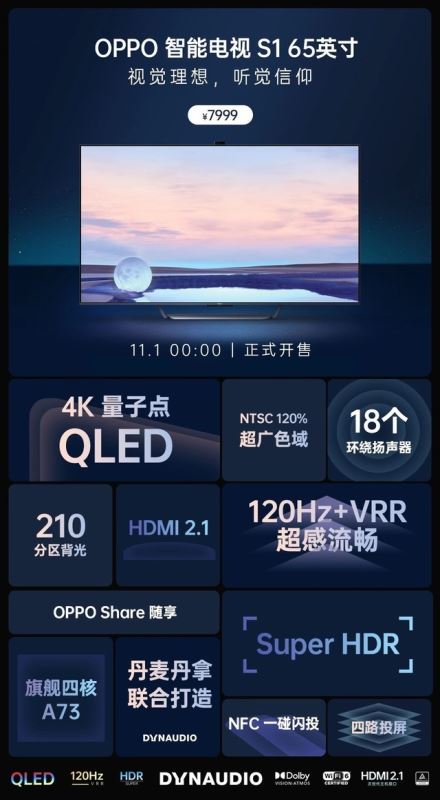 OPPO智能电视S1怎么样 OPPO智能电视S1详细评测