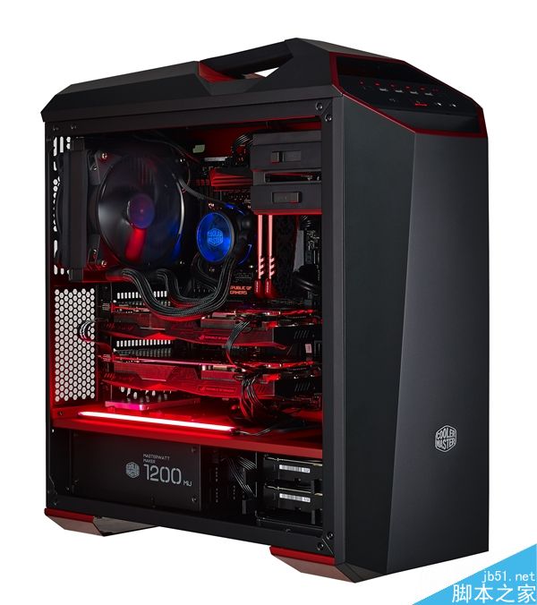 酷冷至尊MasterCase Maker 5t模组机箱首发:灯光骚气/1699元