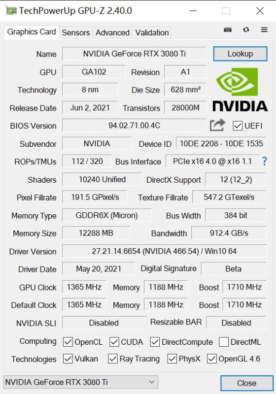 映众RTX 3080 Ti冰龙超级版全面评测