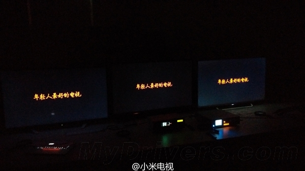 小米电视2S屏幕漏光测试:完胜索尼/夏普