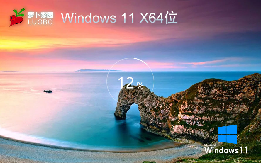 windows11下载 萝卜家园win11专业版 X64位 V2022.07官网下载