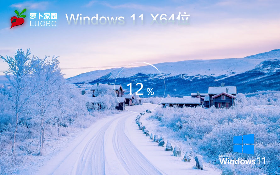 Windows11专业版 萝卜家园win11官方正式版 X64位 永久激活 GHOST镜像