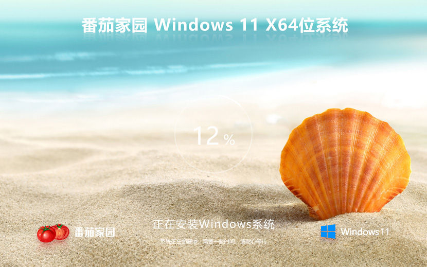 番茄花园Windows11正式版 免激活工具 ghost系统镜像 X64位 下载