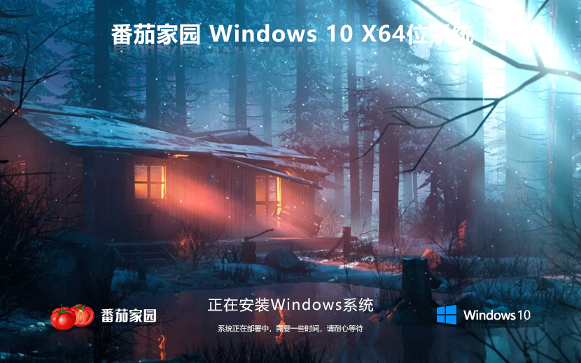 番茄花园Win10系统盘下载 最新稳定系统盘 x64位 iso ghost 系统下载