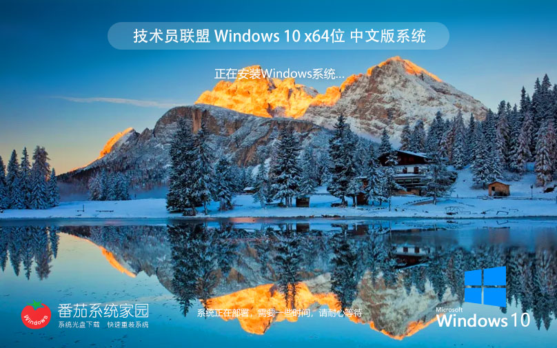 windows10企业版 技术员联盟win10永久激活版下载 ghost镜像 v2023