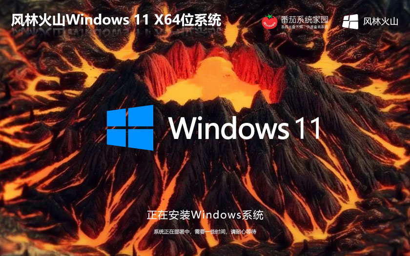 Windows11家庭版下载 风林火山中文流畅版 x64位系统下载 笔记本电脑专用