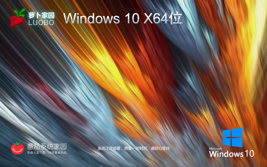 Windows10高效体验版下载 萝卜家园 x64位旗舰版下载 免激活工具