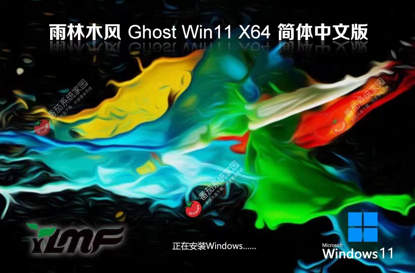 雨林木风x64位企业版 win11永久激活版下载 ghost镜像 v2023