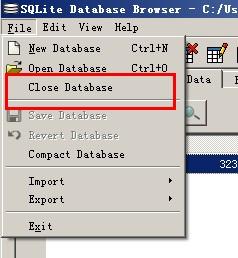 SQLite Database Browser数据库查看器图文使用教程