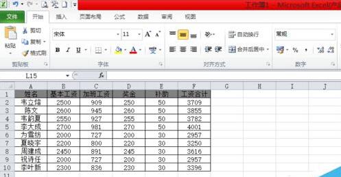 excel工资条怎么制作 excel工资条制作方法