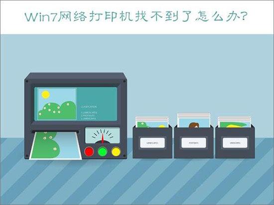 win7系统网络打印机找不到怎么办