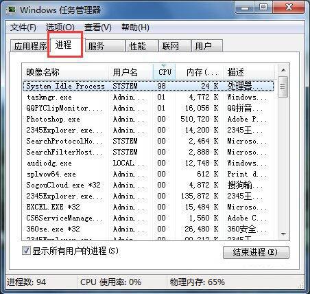 win7系统怎么强制关闭电脑程序 win7系统强制关闭电脑程序方法