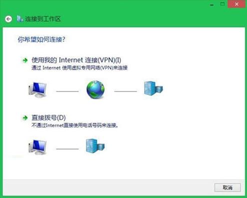 win8.1系统怎么连接vpn win8.1系统连接vpn操作方法