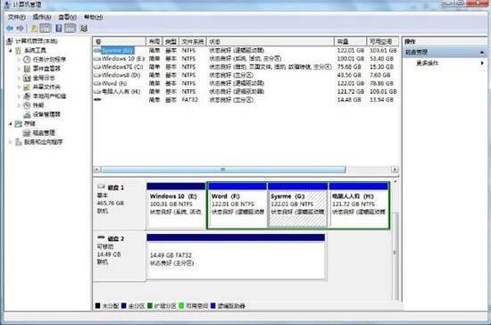 win7不显示移动硬盘如何解决 win7电脑不显示移动硬盘解决方法
