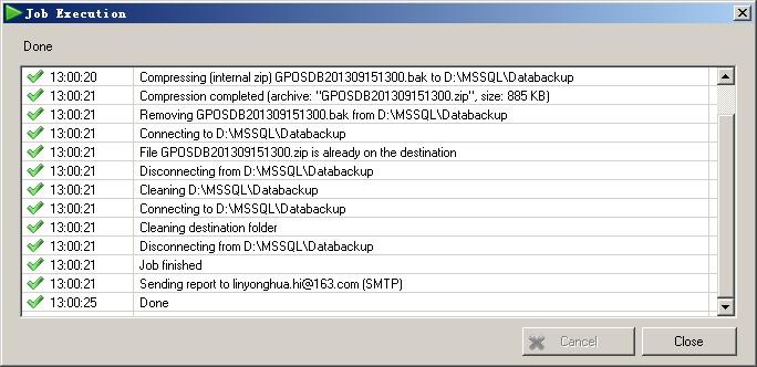 SQLBackupAndFTP 数据库自动备份工具图文教程
