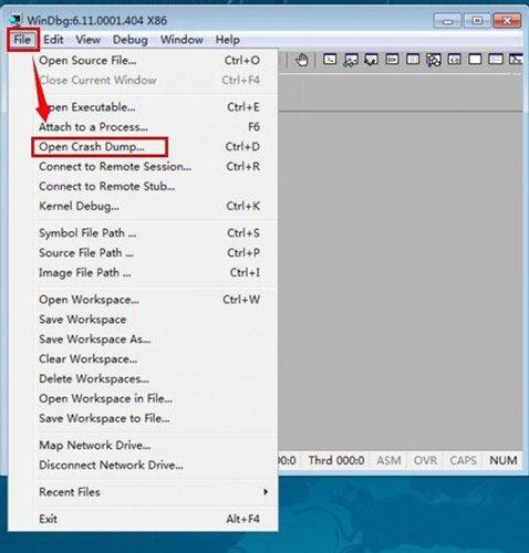 win7系统怎么打开dmp文件 win7系统打开dmp文件方法