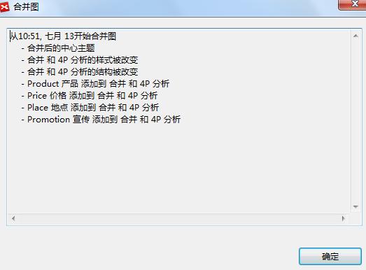 XMind中导图如何进行合并