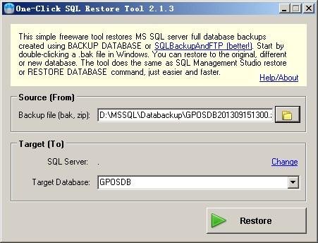 SQLBackupAndFTP 数据库自动备份工具图文教程