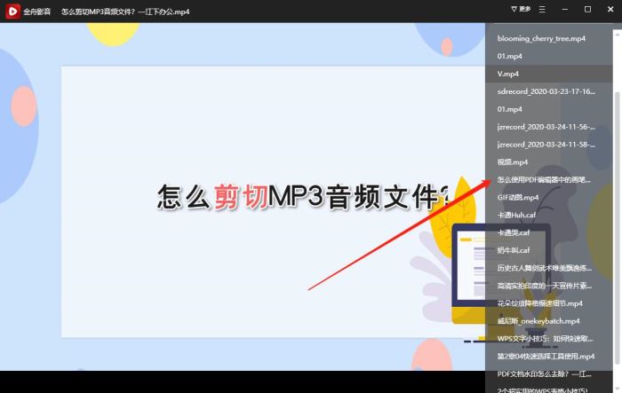 金舟影音如何使用?金舟影音两种使用方法介绍