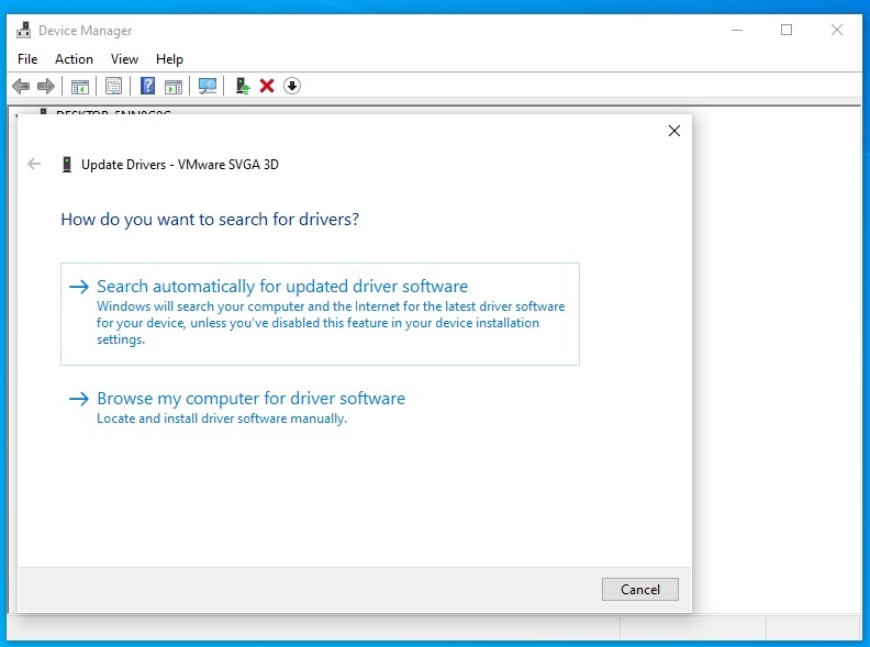 Win10设备管理器关闭通过互联网更新驱动程序