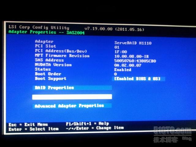 IBM system X3250 M4 配置RAID磁盘阵列的方法