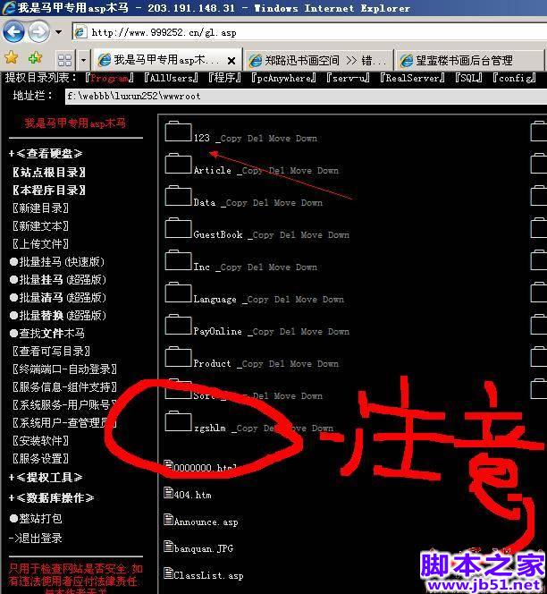 对中国书画联盟以及站长网站的友情检测(图文)