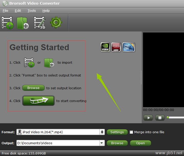 Brorsoft Video Converter视频格式转换安装破解使用教程(附下载地址)