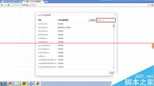 chrome浏览器设置删除指定网站的指定cookie缓存的详细教程