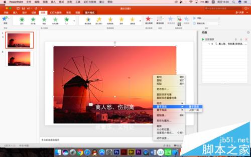 PPT怎么制作给图片添加字幕的效果?