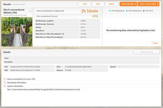 惠普暗影精灵4 Pro性能如何 惠普暗影精灵4 Pro RTX2060显卡游戏本图文评测