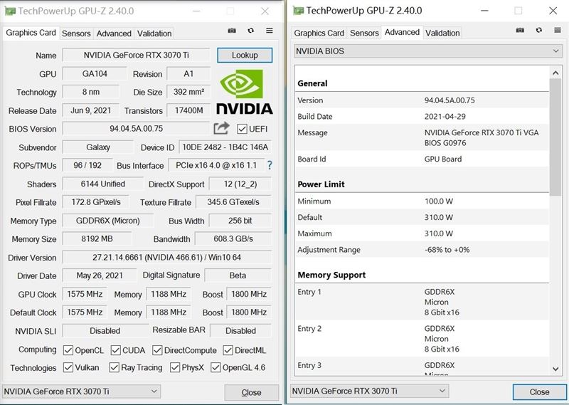 影驰RTX3070Ti黑将OC值得买吗 影驰RTX3070Ti黑将OC详细评测