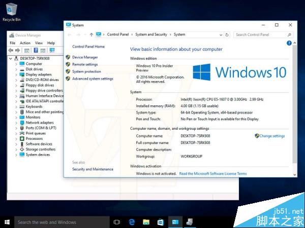 Win10最新专业版Build 10551系统截图曝光