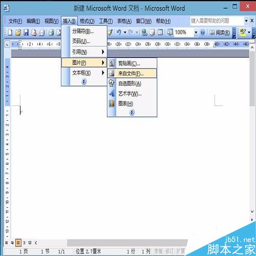 在word文档中如何插入图片?