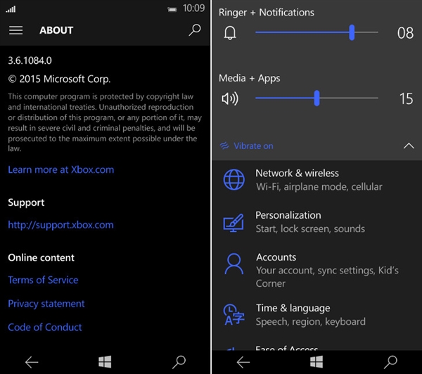 Win10 Mobile Build 10158截图曝光：视频拍摄更强