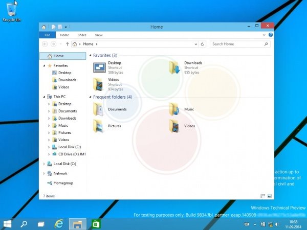 猛料多多！最新Win9系统技术预览版截图曝光(25张)