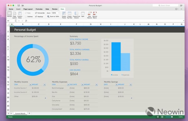 [下载]Office 2016 for Mac新预览版  Excel上手体验