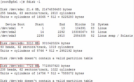 linux搭建gfs系统 iscsi+GFS 实现网络存储