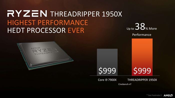 AMD Ryzen ThreadRipper/i9-7900X哪个好？AMD Ryzen ThreadRipper性价比评测