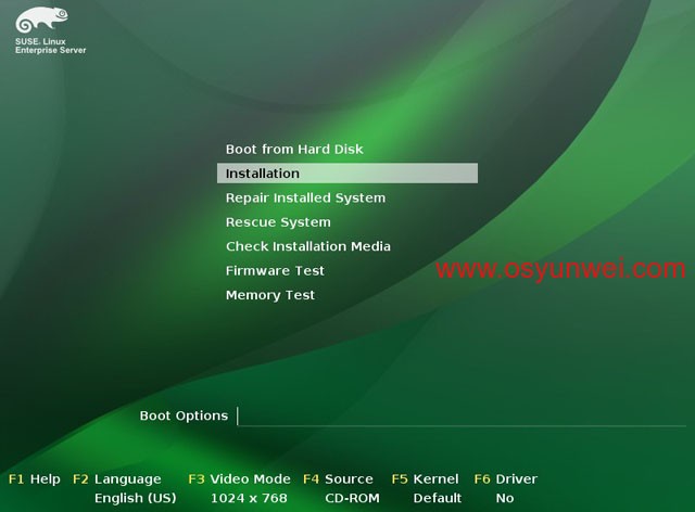 SUSE Linux Enterprise Server 11 SP1 安装教程图文详解
