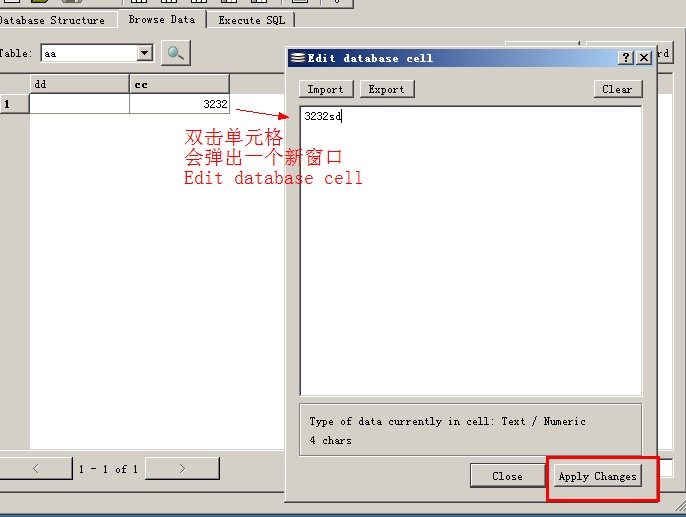 SQLite Database Browser数据库查看器图文使用教程
