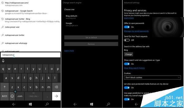 Win10 Mobile预览版10572中edge浏览器上手体验视频