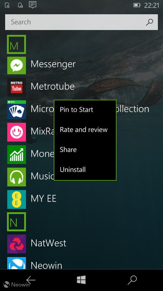 Windows 10  10136手机预览版发布 图赏
