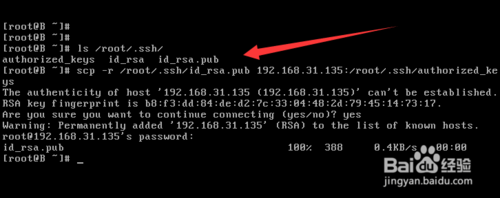 两台Linux系统主机建立ssh信任关系的过程