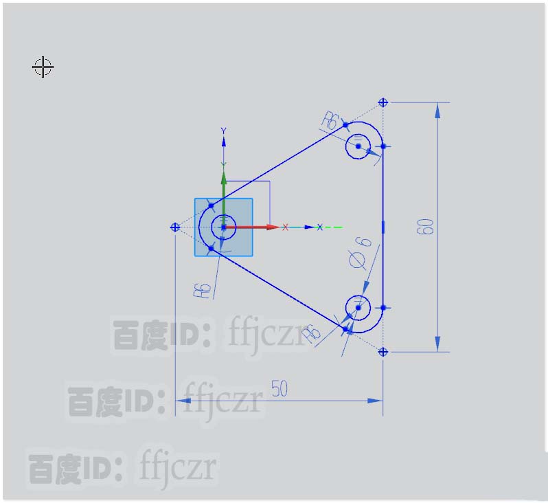 UG怎么建模斜柱连接座零件模型?