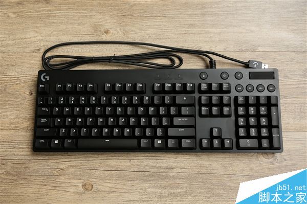 罗技游戏机械键盘G610青轴与红轴版图赏:手感清脆轻盈