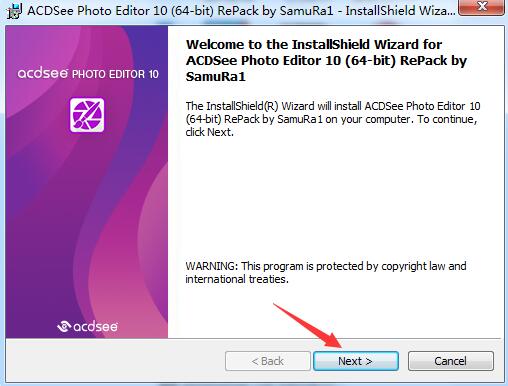 ACDSee Photo Editor 10安装及破解图文详细教程(附下载)