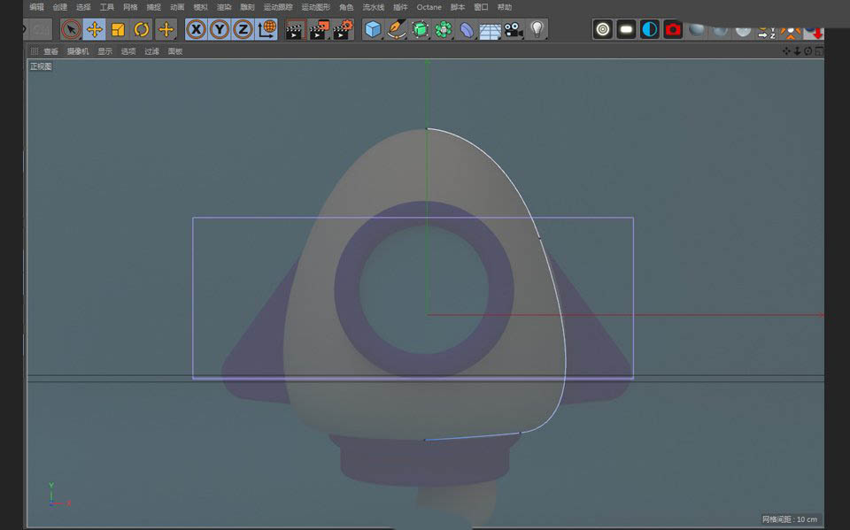 如何用C4D制作火箭3D建模呢?使用C4D制作可爱的小火箭3D建模教程