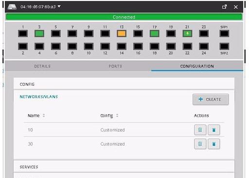 Unifi Switch交换机配置vlan及trunk口的教程