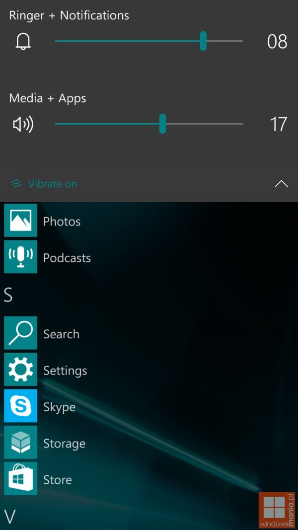 Windows 10  Build 10162手机版运行截图曝光 全新壁纸亮相